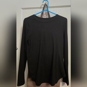 Black Long Sleeved Top